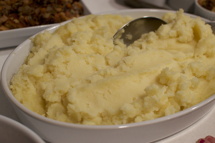 mashed potatoes