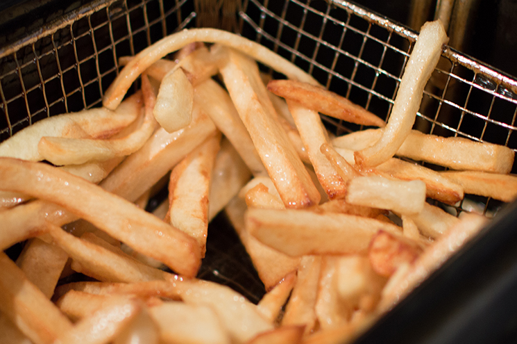 fries in the basket