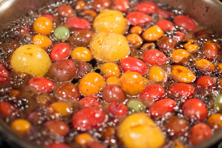 reducing tomato gastrique