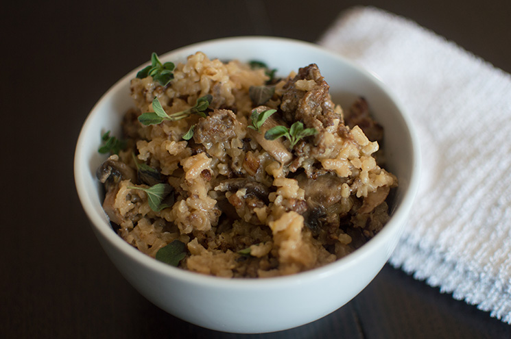 slow cooker risotto